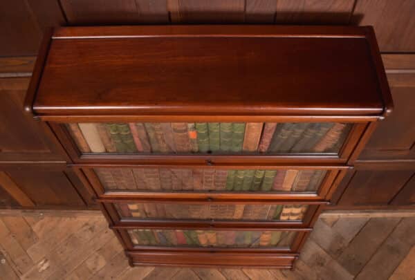 Edwardian Kenrick & Jefferson Sectional Bookcase SAI2470 Antique Bookcases 9