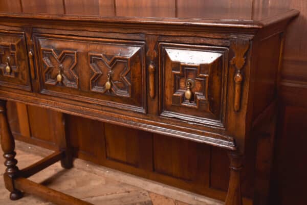 Oak Jacobean Style Sideboard SAI2486 Antique Furniture 7