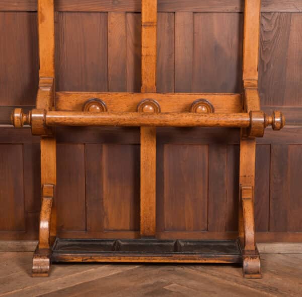 Victorian Oak Hall Stand SAI2483 Antique Furniture 18