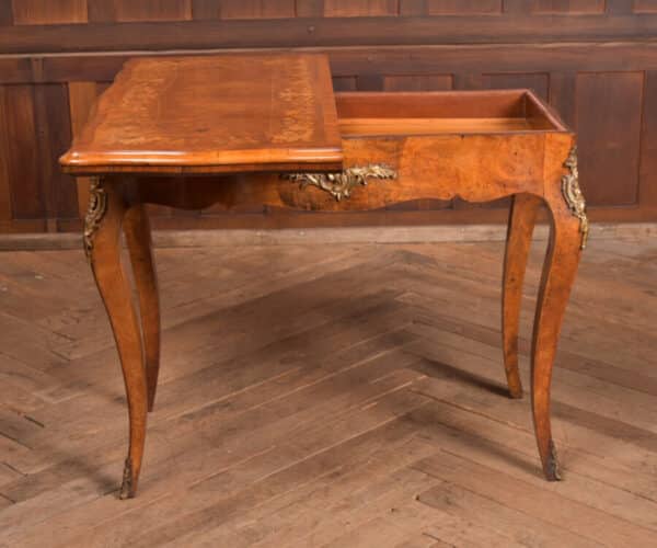 Victorian Walnut Card Table SAI2491 - Image 7
