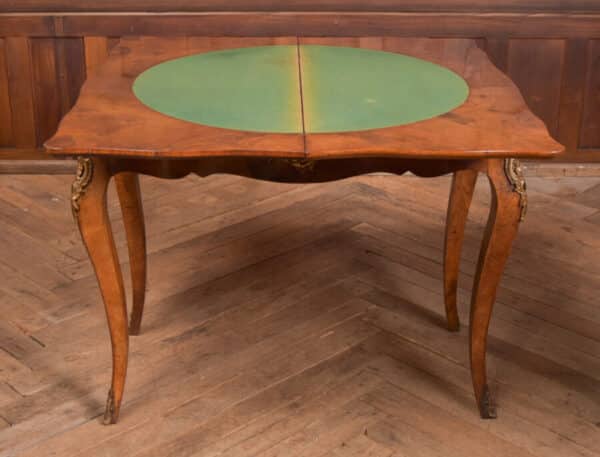 Victorian Walnut Card Table SAI2491 Antique Tables 8