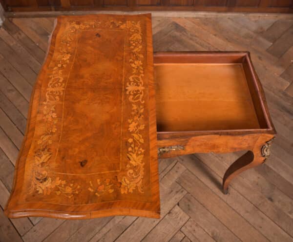 Victorian Walnut Card Table SAI2491 - Image 3