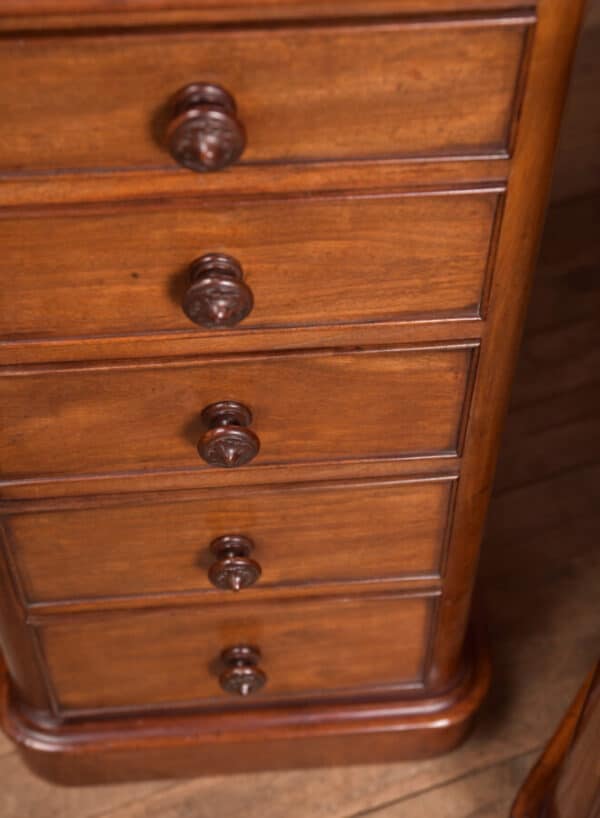 Pair Of Mahogany Victorian Bedside Cabinets SAI2488 Antique Chest Of Drawers 5
