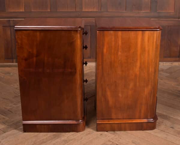 Pair Of Mahogany Victorian Bedside Cabinets SAI2488 Antique Chest Of Drawers 12