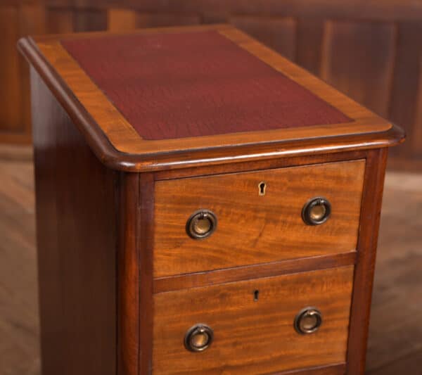 Pair Of Victorian Mahogany Bedside Drawers SAI2493 Antique Chest Of Drawers 4