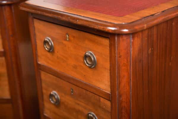 Pair Of Victorian Mahogany Bedside Drawers SAI2493 Antique Chest Of Drawers 17