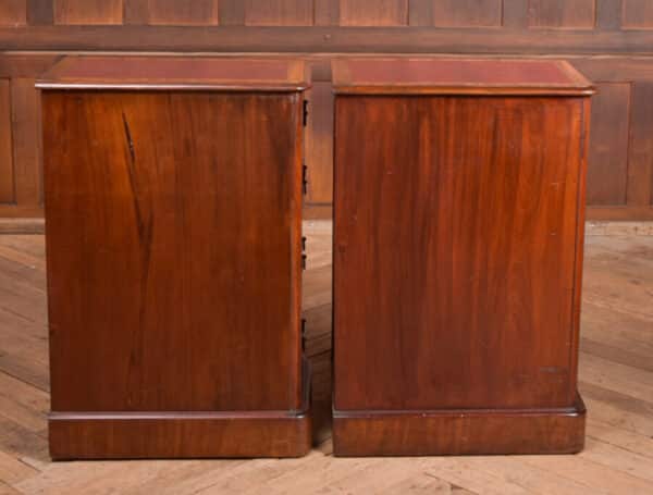 Pair Of Victorian Mahogany Bedside Drawers SAI2493 Antique Chest Of Drawers 18