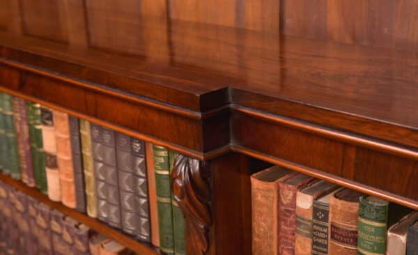 Victorian Rosewood Bookcase SAI2501 Antique Bookcases 4