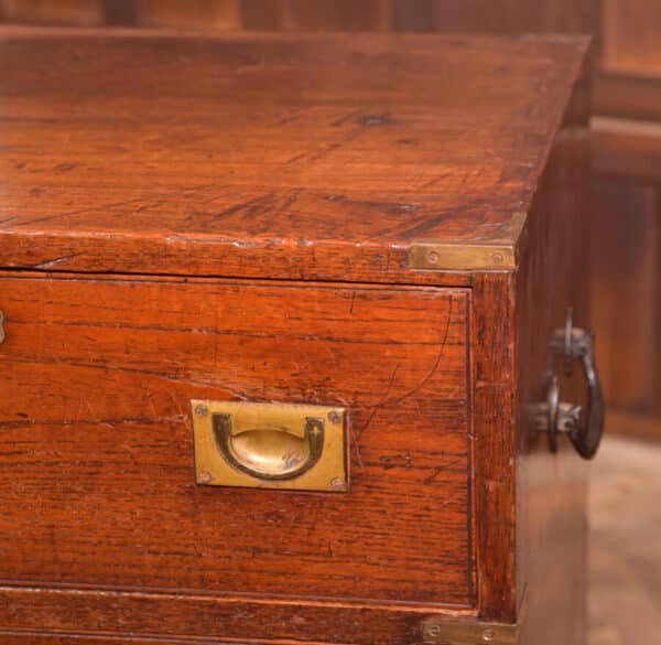 Teak Campaign Chest SAI2502 Antique Chest Of Drawers 13