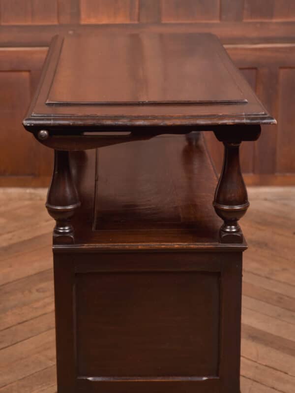Edwardian Oak Monk Bench SAI2503 - Image 16