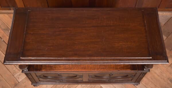 Edwardian Oak Monk Bench SAI2503 - Image 10