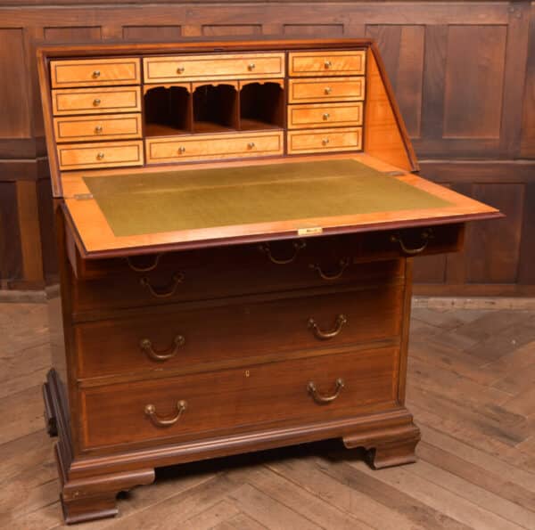 Edwardian Mahogany Bureau SAI2504 - Image 4