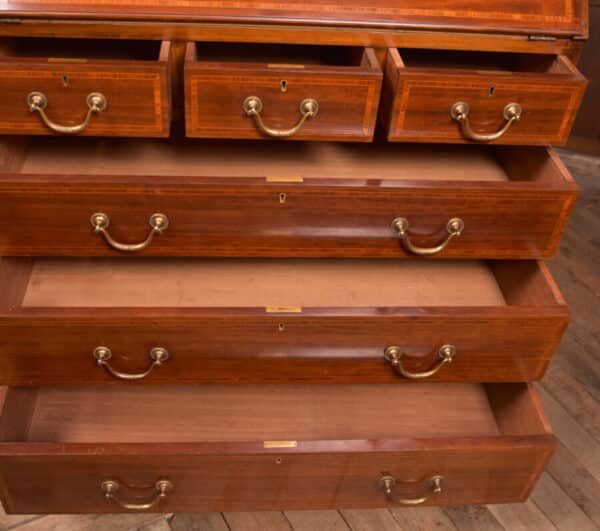 Edwardian Mahogany Bureau SAI2504 - Image 15