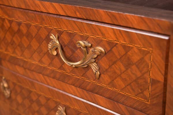 Marble Top Rosewood Commode/ Chest Of Drawers SAI2511 - Image 11