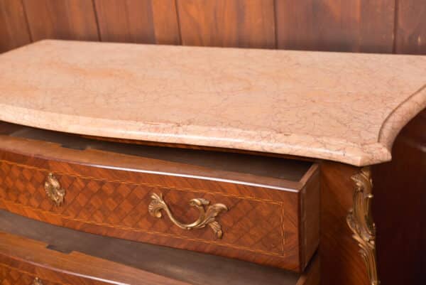 Marble Top Rosewood Commode/ Chest Of Drawers SAI2511 - Image 18