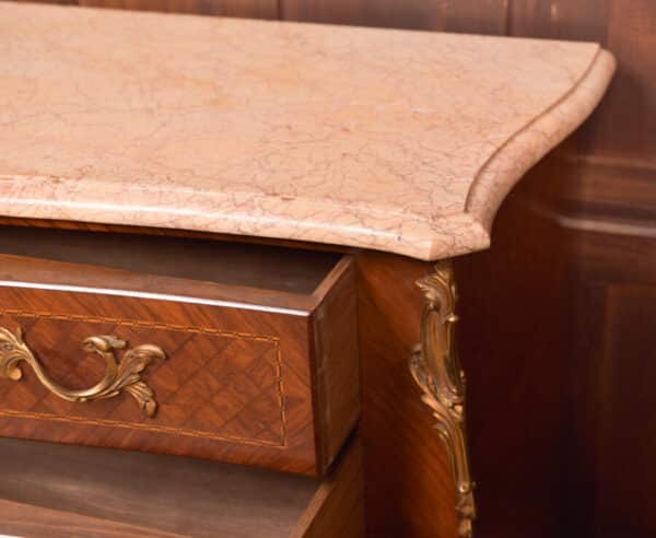 Marble Top Rosewood Commode/ Chest Of Drawers SAI2511 - Image 17