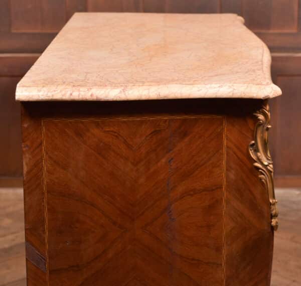 Marble Top Rosewood Commode/ Chest Of Drawers SAI2511 - Image 10