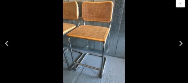 Set of 4 Vintage 20th century chairs - Image 2