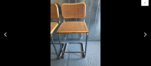 Set of 4 Vintage 20th century chairs - Image 3