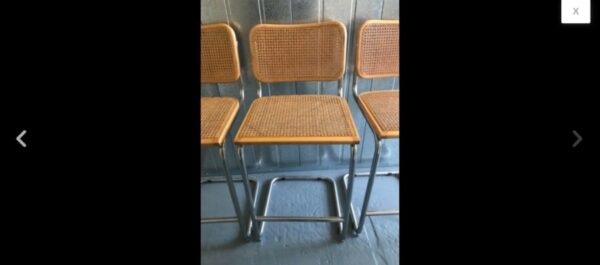 Set of 4 Vintage 20th century chairs - Image 4