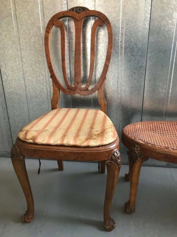 Antique Hall Chairs - Image 3
