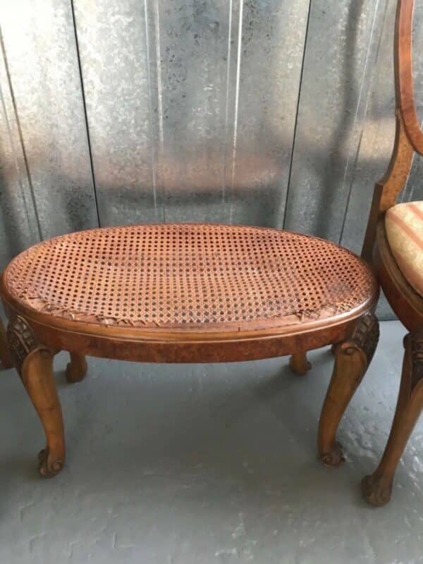Antique Hall Chairs - Image 4