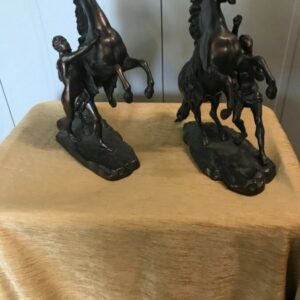 Antique Marley Horses Bronze Antique Sculptures