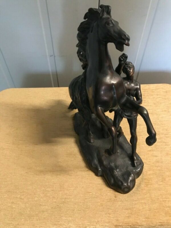Antique Marley Horses Bronze Antique Sculptures 6