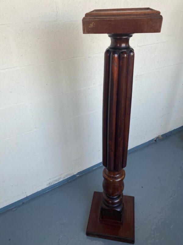Antique Regency Style Pedestal - Image 4