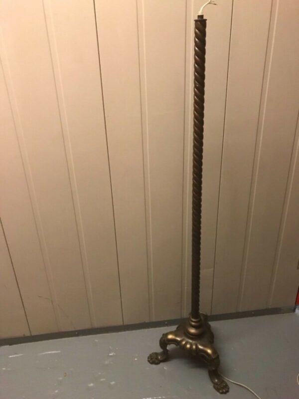 Antique Metal Polish lamp