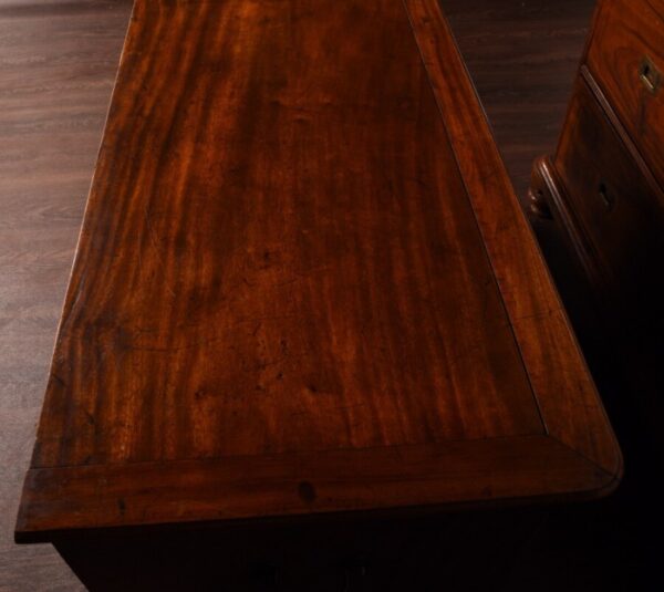 Camphor Wood Campaign Chest Of Drawers SAI1052 - Image 14