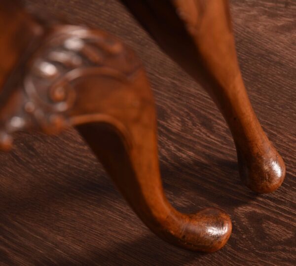 Pair Of Walnut Bergere Hall Chairs SAI1069 - Image 3