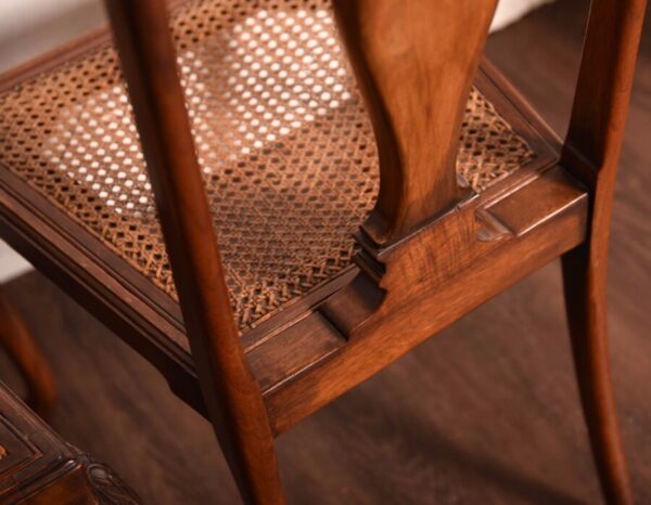 Pair Of Walnut Bergere Hall Chairs SAI1069 Antique Chairs 13