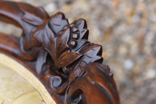 Victorian Mahogany Button Back Settee SAI1102 - Image 20