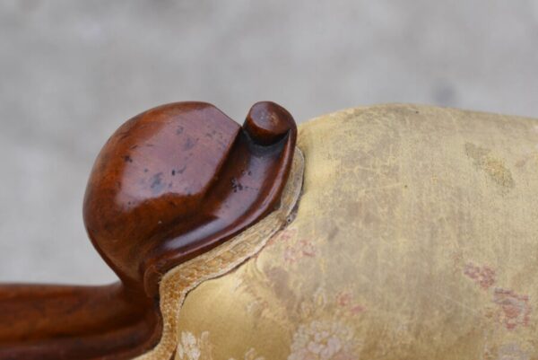 Victorian Mahogany Button Back Settee SAI1102 - Image 2