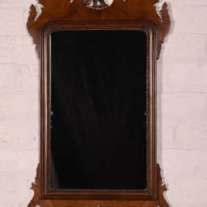 Chippendale Style Walnut Wall Mirror SAI1140 Antique Mirrors