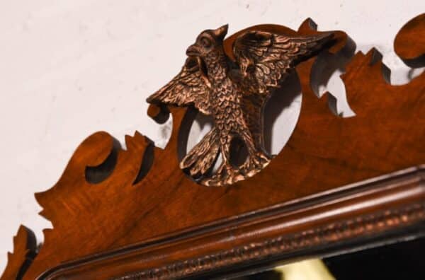 Chippendale Style Walnut Wall Mirror SAI1140 - Image 6
