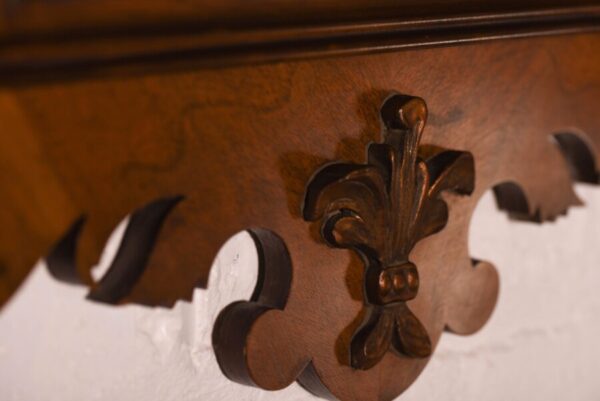 Chippendale Style Walnut Wall Mirror SAI1140 - Image 5