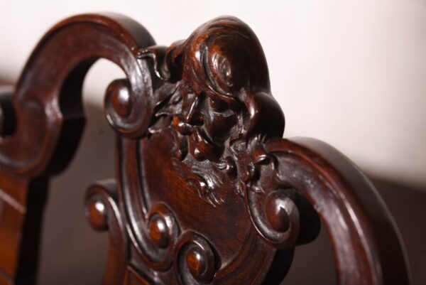 Pair Of Dutch Mahogany Low Arm Chairs SAI1173 - Image 2