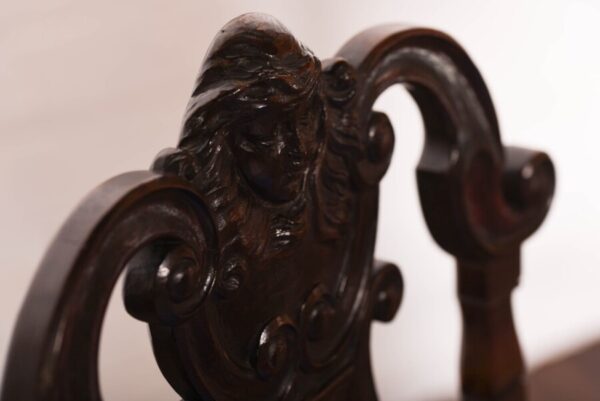Pair Of Dutch Mahogany Low Arm Chairs SAI1173 - Image 10