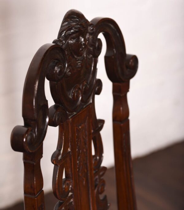 Pair Of Dutch Mahogany Low Arm Chairs SAI1173 - Image 13