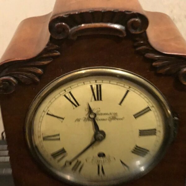 SOLD London Bracket clock Antique Clocks 4