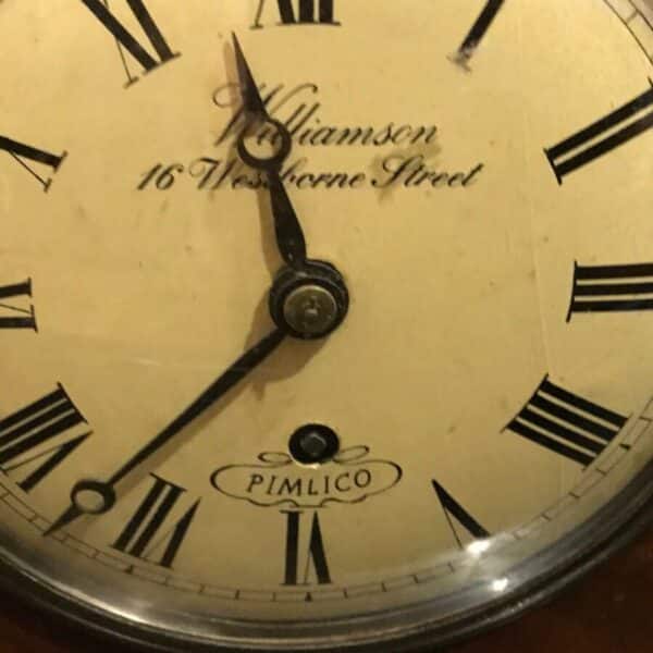 SOLD London Bracket clock Antique Clocks 6
