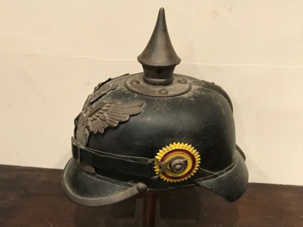 German late19th century military helmet - Image 4