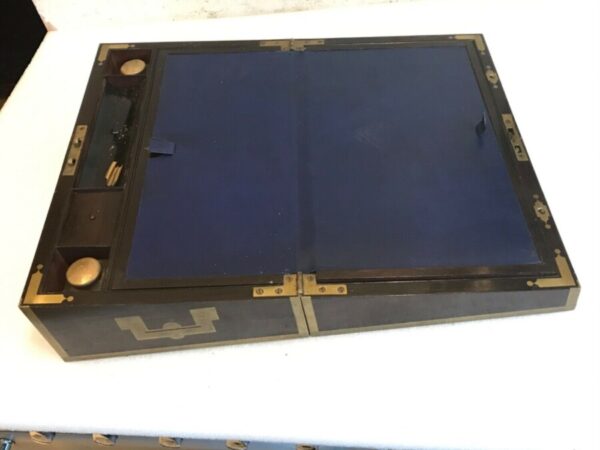 ANTIQUE VICTORIAN COROMANDEL WRITING SLOPE - - SECRET DRAWERS - Image 5