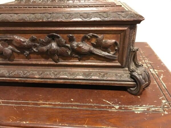 Black Forest caved jewels and such box Antique Boxes 7