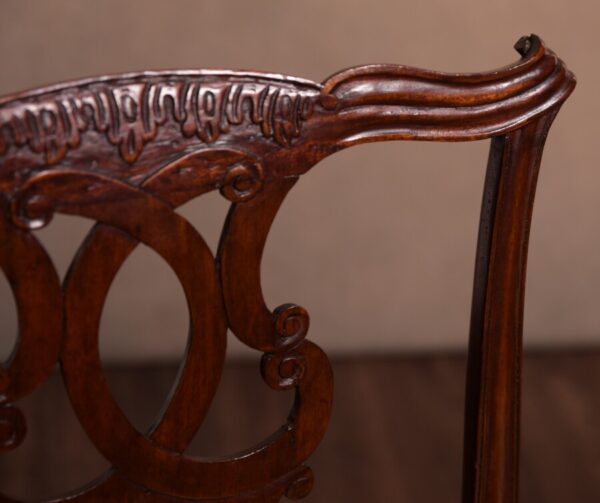 Pair Of Chippendale Style Chairs SAI1396 - Image 14