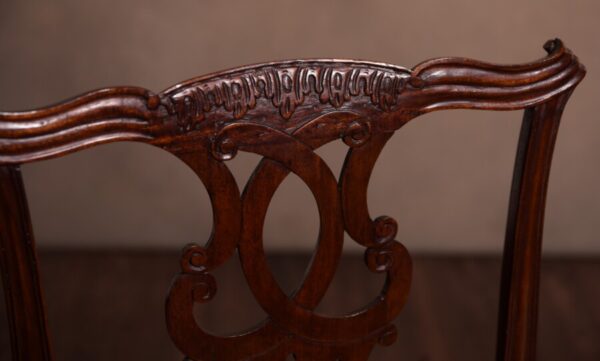 Pair Of Chippendale Style Chairs SAI1396 - Image 13
