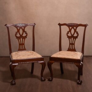 Pair Of Chippendale Style Chairs SAI1396 Antique Chairs
