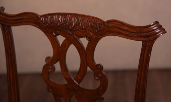 Pair Of Chippendale Style Chairs SAI1396 Antique Chairs 7